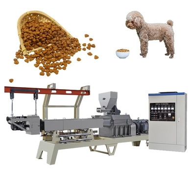 تجهیزات تولید غذای اتوماتیک سگ برای غذای حیوانات خانگی فولاد ضد زنگ 201 304