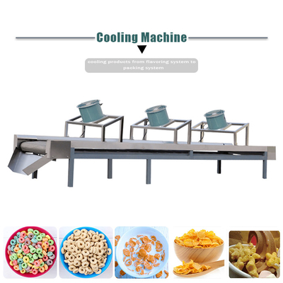 خط تولید غلات صبحانه MT Maize Flake Machinery 230kg/H