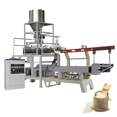 دستگاه اکسترودر خط تولید برنج مصنوعی CE ISO 100 کیلوگرم در ساعت