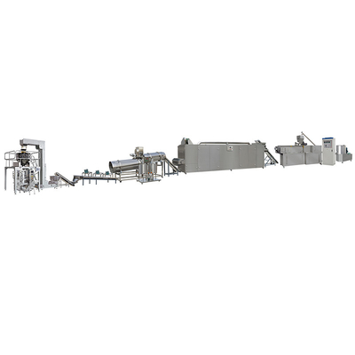 دستگاه اکسترودر دوقلو غذای درجه غذا SS اسنک ساخت خط 150 کیلووات