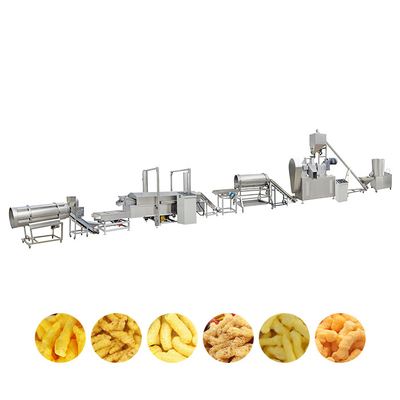 دستگاه تولید پنیر 100kg/H Kurkure خط تولید ذرت گریت